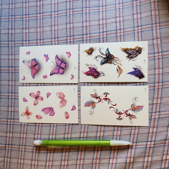Butterfly Temporary tattoos - Picture 1 of 1